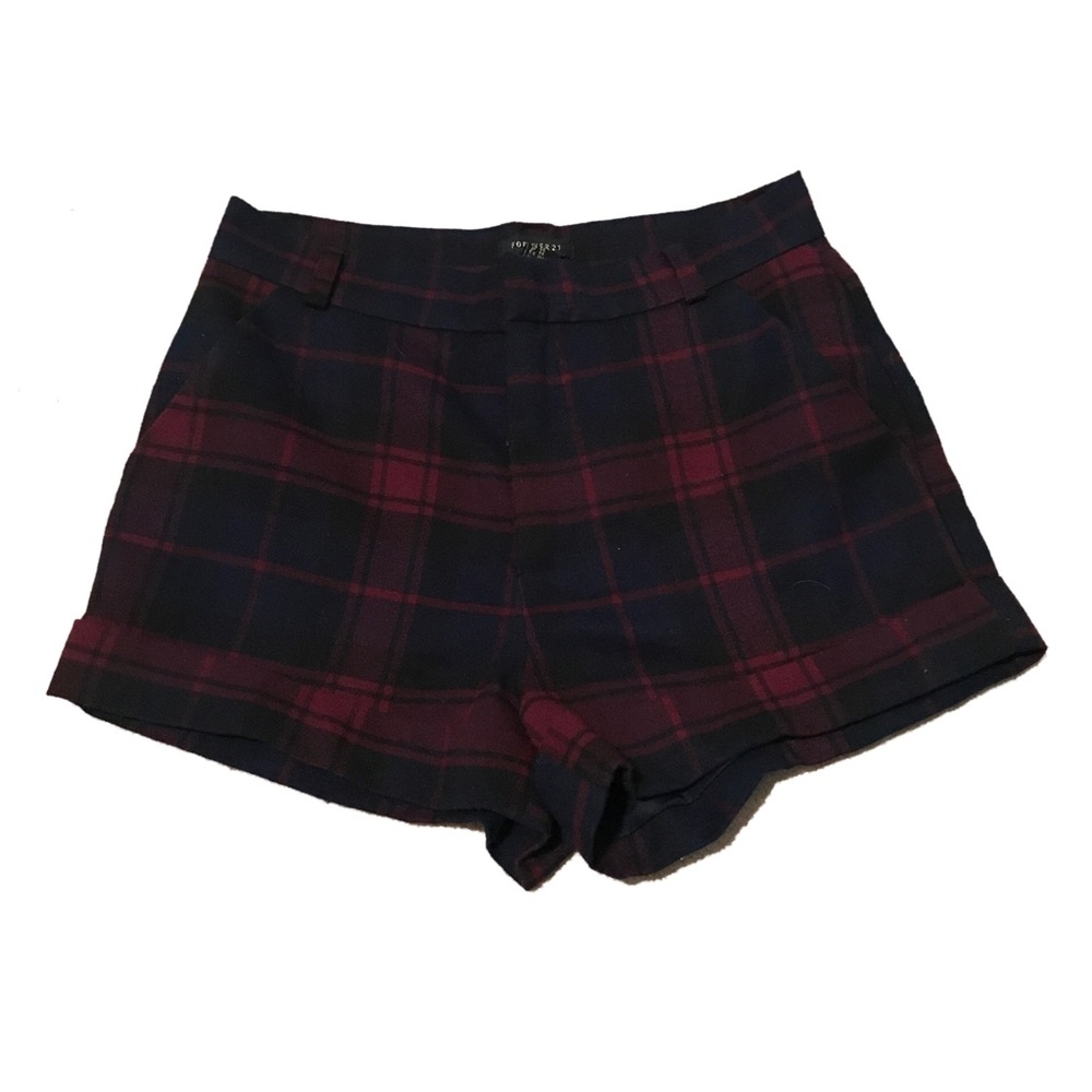 Forever 21 Plaid Shorts